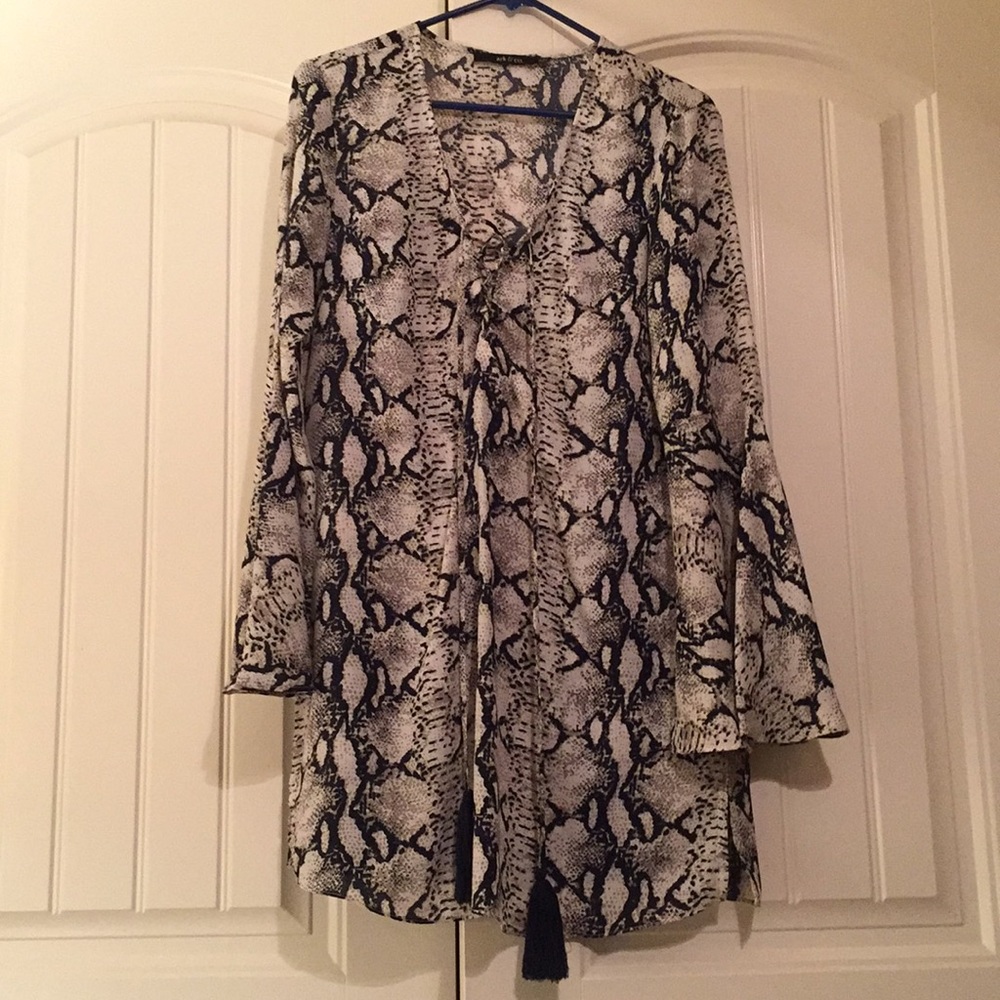 Size small snakeskin dress.